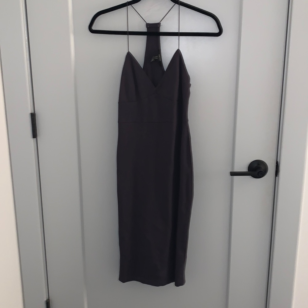 Dark Grey Dress